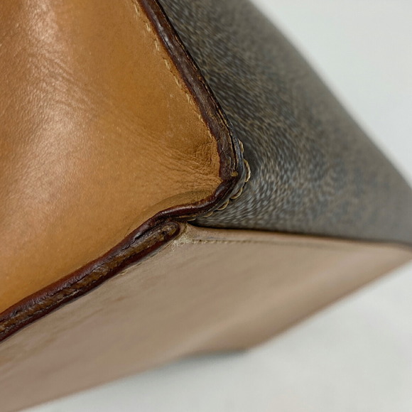 Celine Macadam Pattern All Over Canvas Handbag Brown - Picture 3 of 6